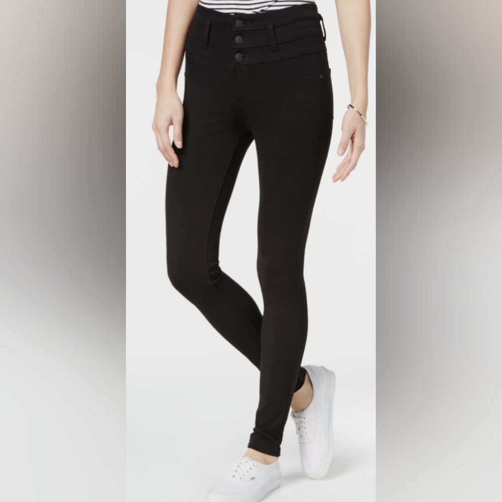 Black High rise skiy Jeans